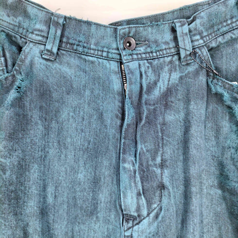 ユリウス JULIUS 24AW High Waist Wide Distressed Denim Pants メンズ JPN:3